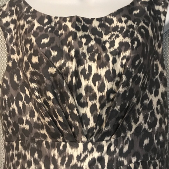 Kate Spade Like New Animal Print Dress Size 6 - Picture 3 of 12